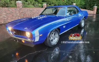 1969 Camaro for Sale in Lemans Blue – Fresh Rotisserie Restoration