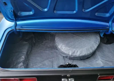 1969 Chevrolet Camaro in Lemans Blue - trunk