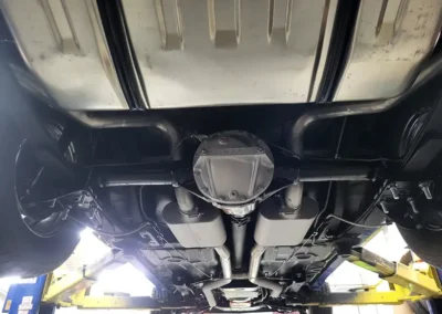 1969 Chevrolet Camaro in Lemans Blue - underneath