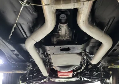 1969 Chevrolet Camaro in Lemans Blue - underneath