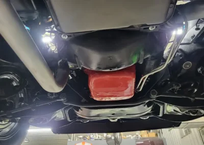 1969 Chevrolet Camaro in Lemans Blue - underneath