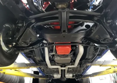 1969 Chevrolet Camaro in Lemans Blue - underneath