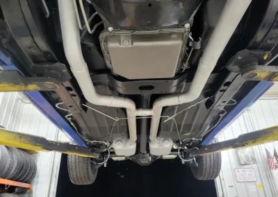 1969 Chevrolet Camaro in Lemans Blue - underneath