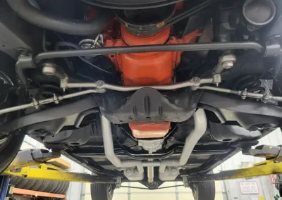 1969 Chevrolet Chevelle SS Corez Silver - underneath