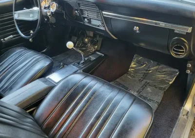1969 Chevrolet Chevelle SS Corez Silver - interior