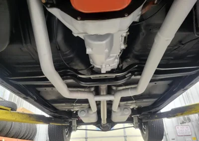 1969 Chevrolet Chevelle SS Corez Silver - underneath