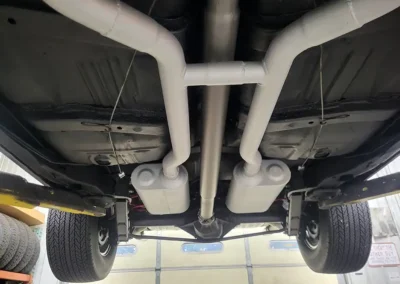 1969 Chevrolet Chevelle SS Corez Silver - underneath