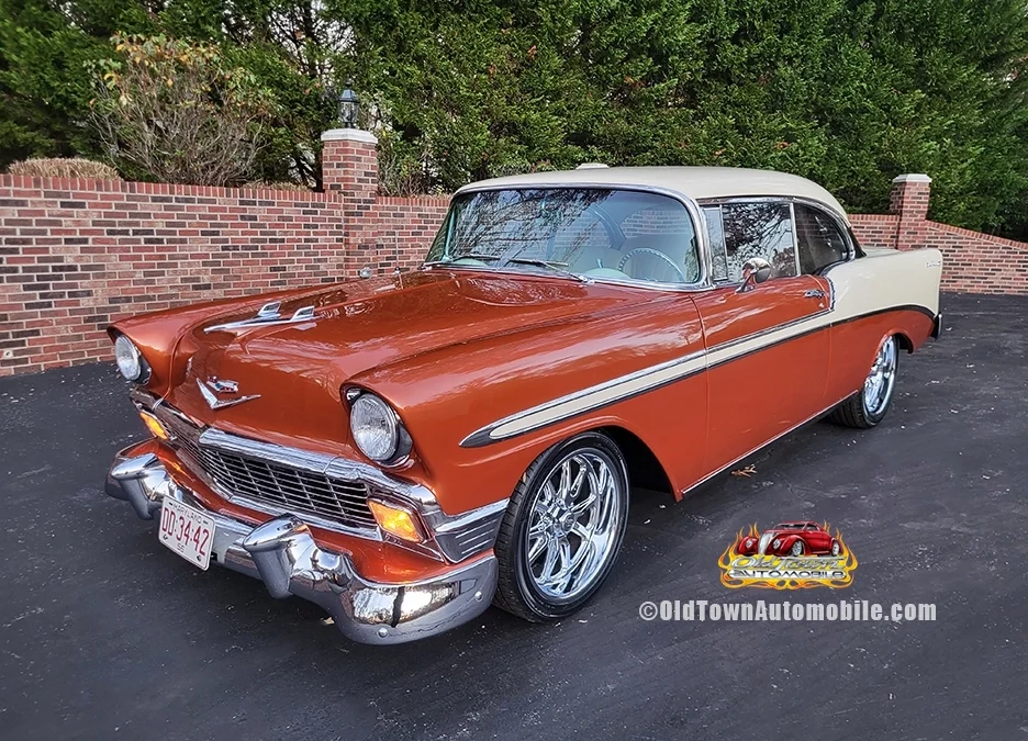 SOLD – 1956 Chevrolet BelAir 2-Dr Hardtop in Copper Canyon