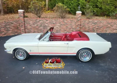 1966 Ford Mustang Convertible Wimbledon White - exterior