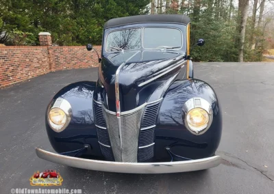 1940 Ford Woody - All Steel in Midnight Blue and maple/birdseye wood - exterior shot