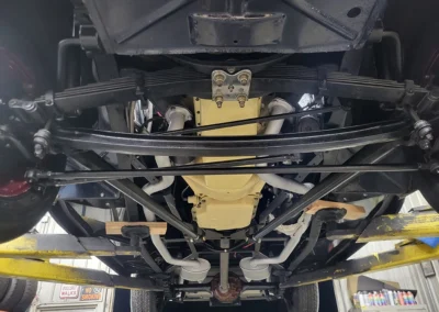 1940 Ford Woody - All Steel in Midnight Blue and maple/birdseye wood - engine