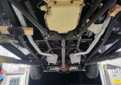 1940 Ford Woody - All Steel in Midnight Blue and maple/birdseye wood - underneath