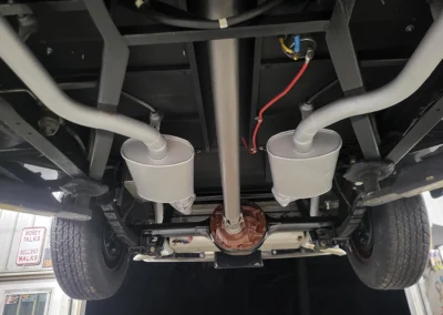 1940 Ford Woody - All Steel in Midnight Blue and maple/birdseye wood - underneath