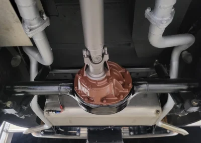 1940 Ford Woody - All Steel in Midnight Blue and maple/birdseye wood - underneath