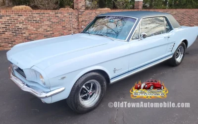 1966 Ford Mustang Coupe in Acadian Blue for Sale