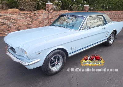 1966 Ford Mustang Coupe in Arcadian Blue - Exterior