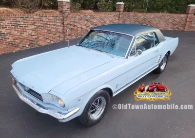 1966 Ford Mustang Coupe in Arcadian Blue