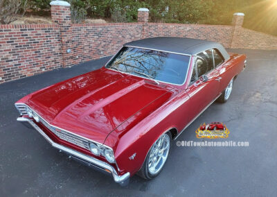 1967 Chevrolet Chevelle Restomod in Cranberry Red Metallic - exterior
