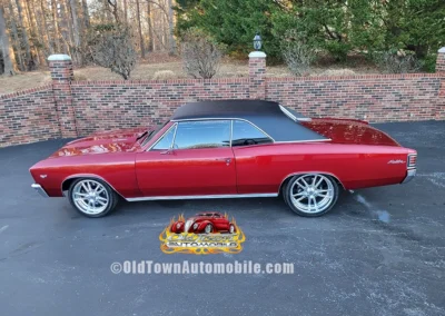 1967 Chevrolet Chevelle Restomod in Cranberry Red Metallic - exterior