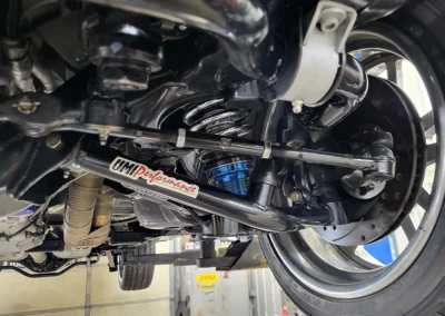 1967 Chevrolet Chevelle Restomod in Cranberry Red Metallic - underneath