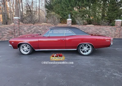 1967 Chevrolet Chevelle Restomod in Cranberry Red Metallic - exterior