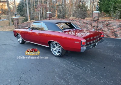 1967 Chevrolet Chevelle Restomod in Cranberry Red Metallic - exterior