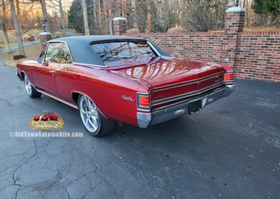 1967 Chevrolet Chevelle Restomod in Cranberry Red Metallic - exterior