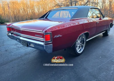 1967 Chevrolet Chevelle Restomod in Cranberry Red Metallic - exterior