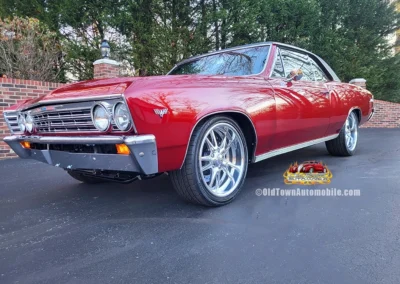 1967 Chevrolet Chevelle Restomod in Cranberry Red Metallic - exterior