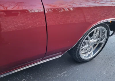 1967 Chevrolet Chevelle Restomod in Cranberry Red Metallic - Billet Specialties wheels