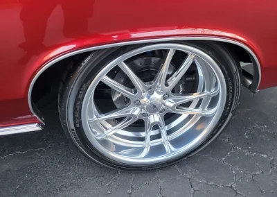 1967 Chevrolet Chevelle Restomod in Cranberry Red Metallic - exterior