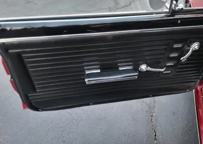 1967 Chevrolet Chevelle Restomod in Cranberry Red Metallic - interior