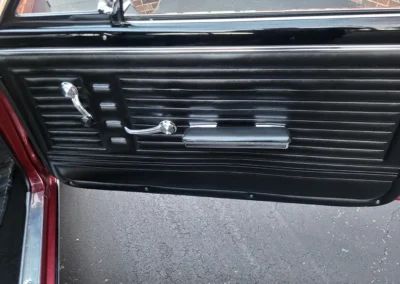 1967 Chevrolet Chevelle Restomod in Cranberry Red Metallic - interior