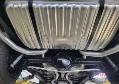 1972 Chevrolet Chevelle Convertible in Cranberry Red - Underneath angle