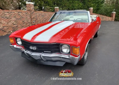 1972 Chevrolet Chevelle Convertible in Cranberry Red - Exterior