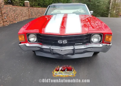 1972 Chevrolet Chevelle Convertible in Cranberry Red - Exterior