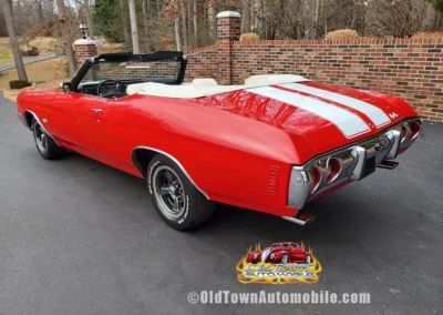 1972 Chevrolet Chevelle Convertible in Cranberry Red - Exterior