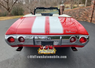 1972 Chevrolet Chevelle Convertible in Cranberry Red - Exterior