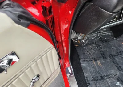 1972 Chevrolet Chevelle Convertible in Cranberry Red - Interior