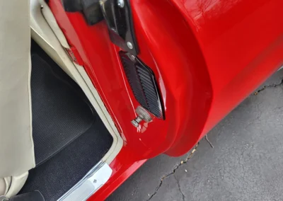 1972 Chevrolet Chevelle Convertible in Cranberry Red - Interior