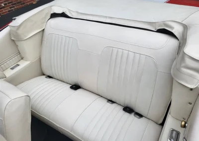 1972 Chevrolet Chevelle Convertible in Cranberry Red - Interior