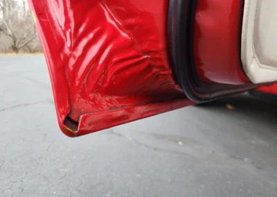 1972 Chevrolet Chevelle Convertible in Cranberry Red - Interior