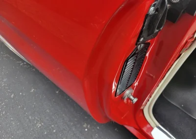 1972 Chevrolet Chevelle Convertible in Cranberry Red - Interior