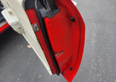 1972 Chevrolet Chevelle Convertible in Cranberry Red - Interior