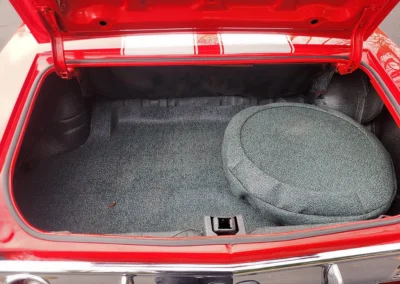 1972 Chevrolet Chevelle Convertible in Cranberry Red - trunk