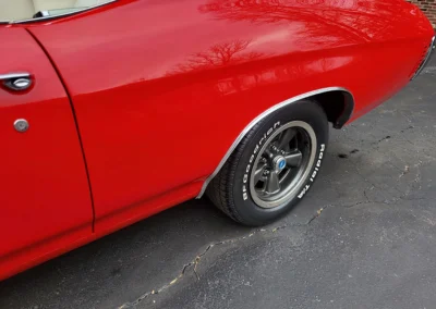 1972 Chevrolet Chevelle Convertible in Cranberry Red - Exterior