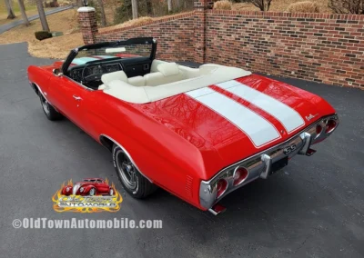1972 Chevrolet Chevelle Convertible in Cranberry Red - Exterior