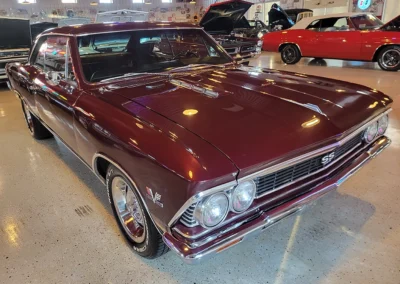 1966 Chevrolet Chevelle SS in Madiera Maroon - exterior