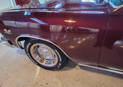 1966 Chevrolet Chevelle SS in Madiera Maroon - exterior