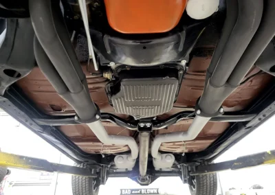 1966 Chevrolet Chevelle SS in Madiera Maroon - underneath shot